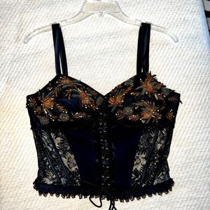 Musani Couture Hand Beaded Corset Top